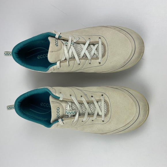 Ecco Arizona Women's Size 38 EU 7/7.5 US Casual Sneakers Cream - Picture 2 of 8